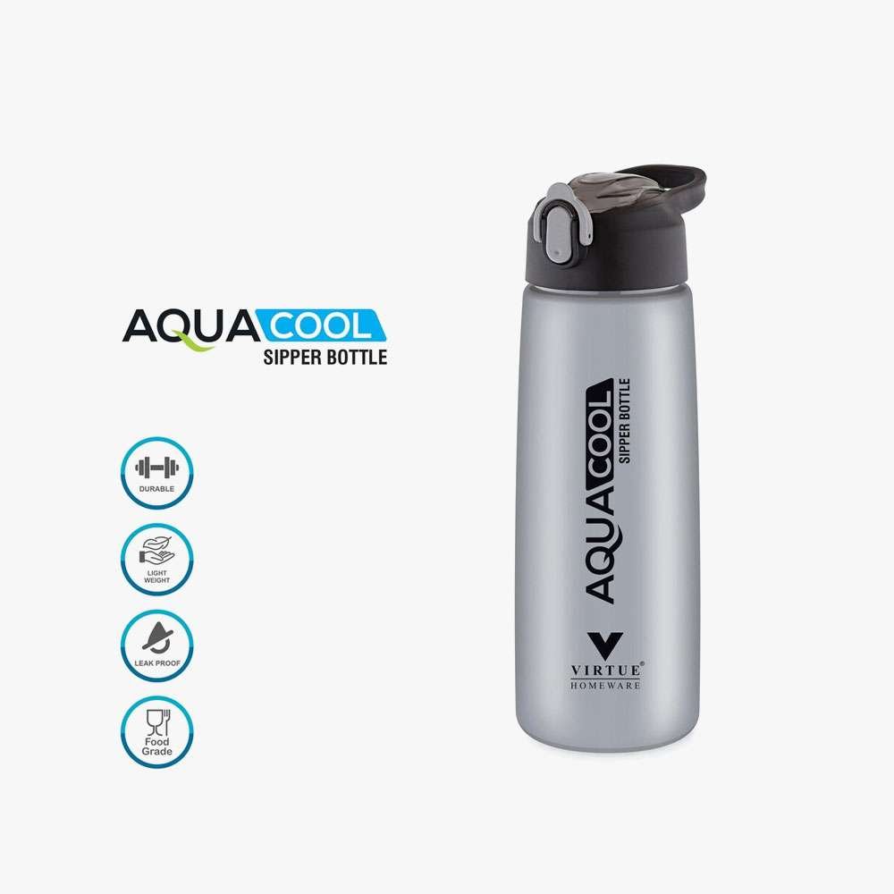 Plastic aqua cool water bottle for gym